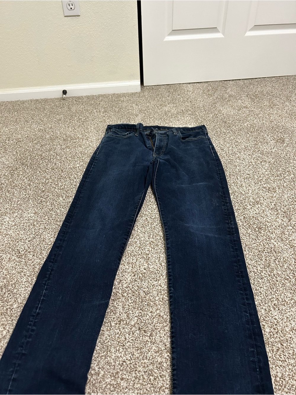 Levi's 511 Slim Blue Straight-Leg Jeans 34x36